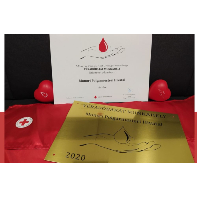Monori elismerések a Véradók Napja alkalmából Monori elismerések a Véradók Napja alkalmából