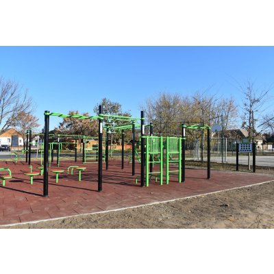 Elkészült az új szabadtéri sportpark Elkészült az új szabadtéri sportpark