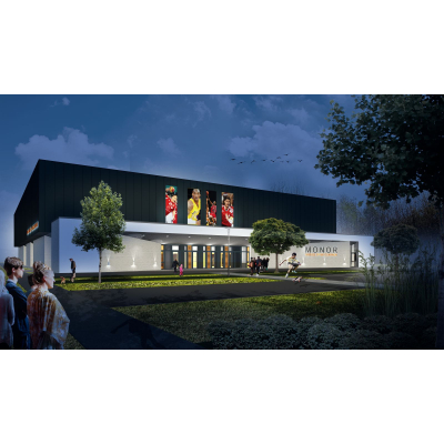 Megkezdődött a városi sportcsarnok kivitelezése Megkezdődött a városi sportcsarnok kivitelezése