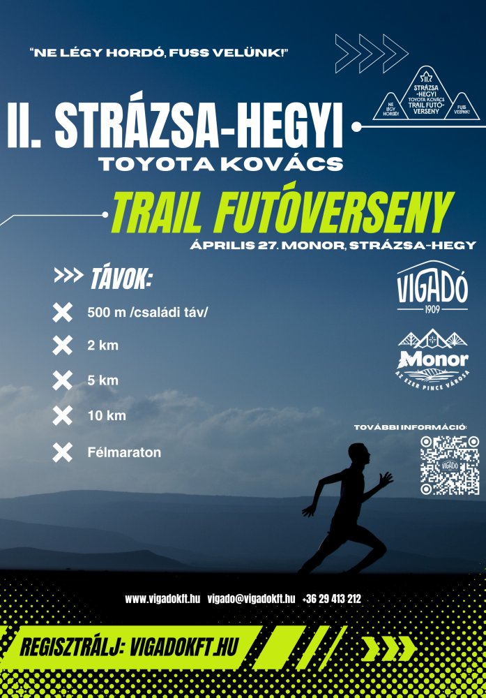 II. Strázsa-hegyi Toyota Kovács Trail Futóverseny