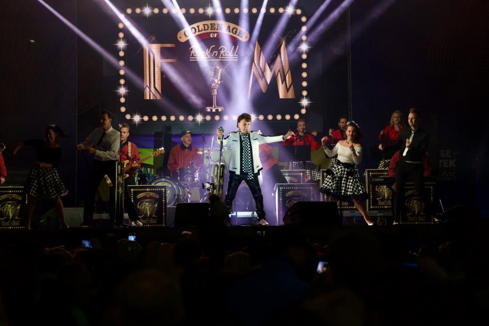 Rock and Roll Party a városközpontban