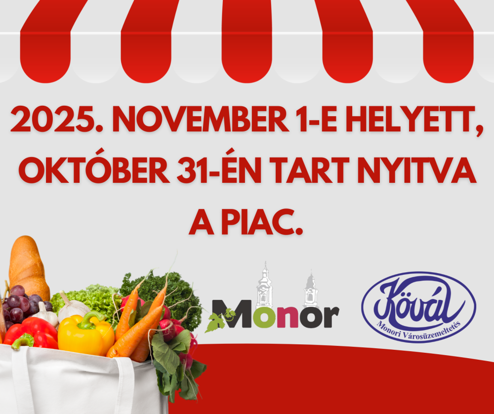 Változik a piac nyitvatartása