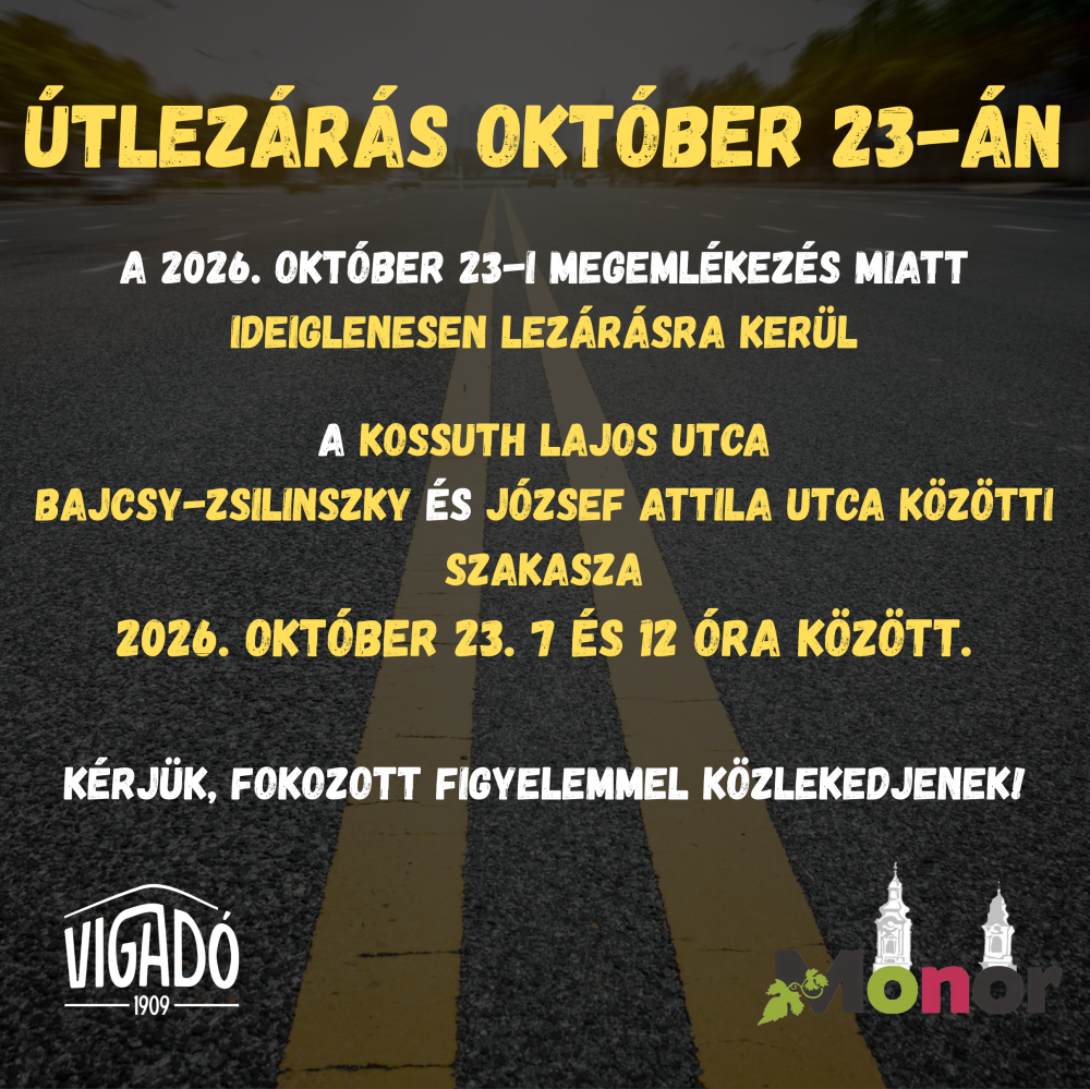 Útlezásárás október 23-án