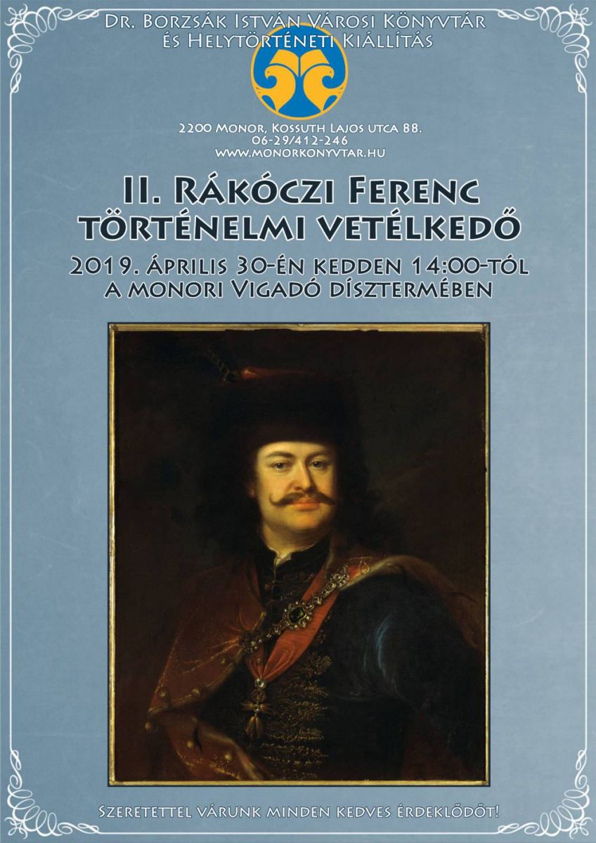 II. Rákóczi Ferenc történelmi vetélkedő