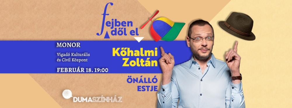 Dumaszínház - Kőhalmi Zoltán önálló estje