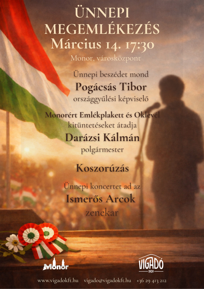 Megemlékezés az 1848–49-es forradalom és szabadságharc eseményeiről