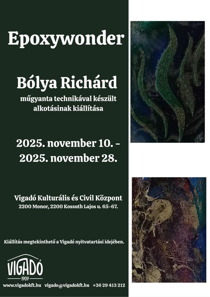 Bólya Richárd kiállítása